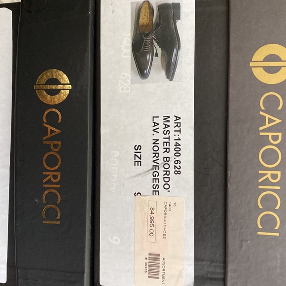 CAPORICCI 1400 Italian shoes hand stitched - Picture 9 of 10